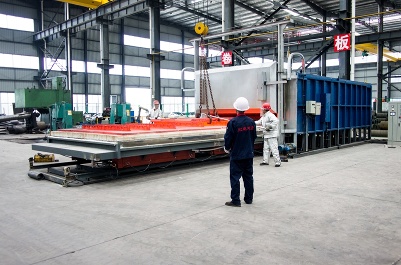 我司新上大型电炉助力热卷焊管生产